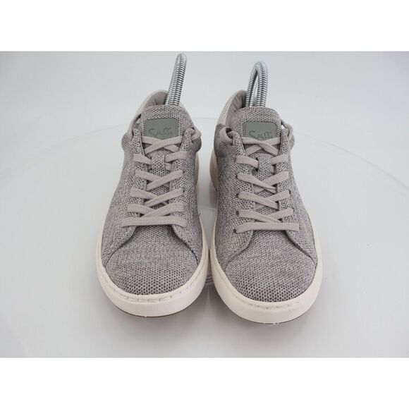 Sofft Waylyn Fashion Sneaker Size 6 Gray Knit Lace Up Platform Shoes - Picture 3 of 12